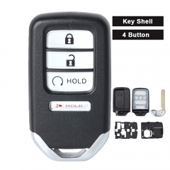 Remote Key Shell Case 3+1B for Honda Ridgeline 2017 2018 2019 2020 2021 KR5V2X KR5T41