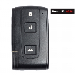 Board ID: 0010 Smart Remote Key 3 Button FSK 433MHz 8A Chip for Toyota