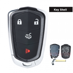 4 Button Smart Remote Key Shell Case Fob for Cadillac ATS CTS 2014 2015 2016 2017 2018 2019 - HYQ2AB