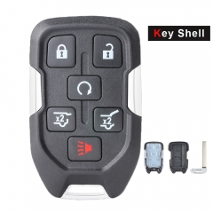 Smart Remote Smart Key Shell Case 6 Button for Chevrolet Suburban Tahoe HYQ1AA