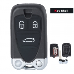 Smart Remote Key Shell Case Fob 3 Button for Alfa Romeo 159 Brera Spider 2005-2011