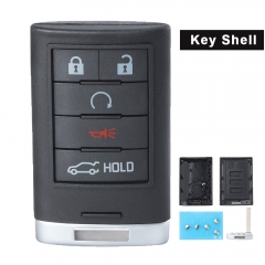 Replacement Remote Key Shell Case Fob for Cadillac XTS ATS 2013-2014 SRX 2010-2015