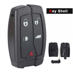 5 Button Smart Remote Car Key Shell Case Fob for Land Rover LR2 2008 2009 2010 2011 2012 NT8-TX9