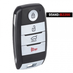 PN: 95440-B2200 Smart Remote Key 4 Button 433MHz 8A Chip for 2014 2015 2016 Kia Soul FCCID: CQOFN00100