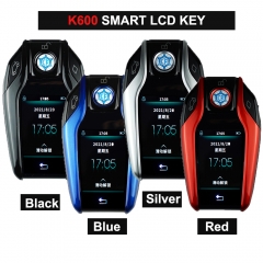 K600 Modified Universal Smart LCD Key Comfortable Entry Auto Lock Keyless Go For Audi/Ford/Mazda/Toyota/Porsche English
