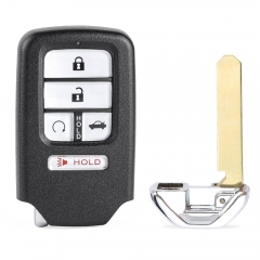 FCC ID: ACJ932HK1310A Smart Remote Control Car Key With 4+1 5 Buttons 433.92MHz ID47 Chip for Honda Accord 2016 2017 Fob