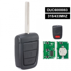 Remote Key 3+1 Button 315MHz/433MHz ID46 Chipfor for Holden Commodore VE With GM45 Blade