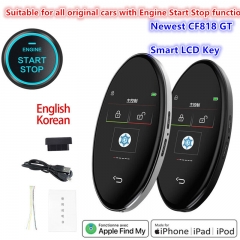 Modified Smart LCD Key CF818 GT W/ IOS MFI location for Models Engine start/stop