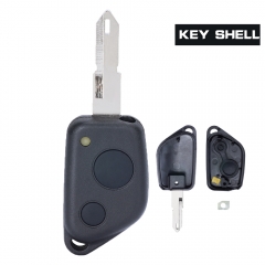 Remote Key Shell 2 Buttons for Peugeot 206 53# Key Blade