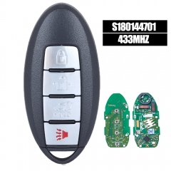 S180144701 Smart Remote Key Fob 4 Button for Infiniti QX50 2019 KR5TXN1 433.92MHz