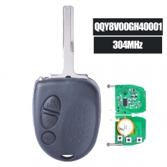 Remote Key Fob 3 Button 304MHz for 2004 2005 2006 Pontiac GTO, QQY8V00GH40001