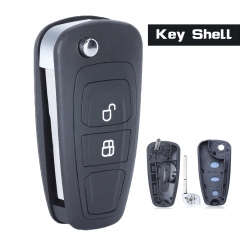 2 Button Remote Key Case Shell for Ford Ranger 2011 2012 2013 2014 2015