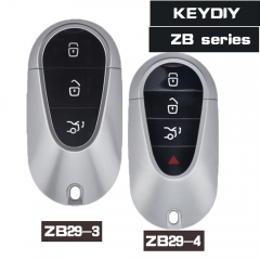 KEYDIY ZB series ZB29-3 ZB29-4 Universal Smart Key Remotes Key for Benz Car Keys KD-MAX KD900 URG200 KD-X2 Mini KD