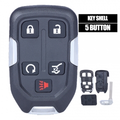 5 Button Smart Key Remote FOB Shell Case for GMC SIERRA Chevy