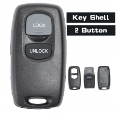 Replacement 2 Button Remote Car Key Shell for Mazda 2 3 6 323 626 MPV Protege 5