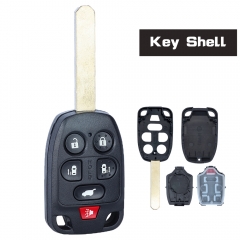 Replacement Remote Car Key Shell Case Fob 6 Button for Honday Odyssey 2011-2013