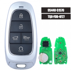 PN: 95440-S1570 / 95440-S1530 433MHz Smart Remote Key 4 Button for Hyundai Santa Fe 2021 2022 TQ8-FOB-4F27