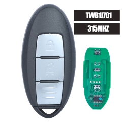 P/N: TWB1J701 Smart Remote Control Car Key Fob 315MHz ID46 for Nissan Micra K13 March K13 Leaf