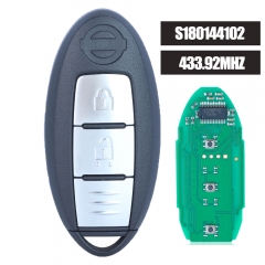 S180144102 Smart Remote Key Fob 433.92MHz 7953XTT 4A Chip for Nissan Qashqai 12/2013 2014 2015 2016 2017
