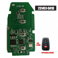 Lonsdor Universal Board ID: 231451-0410 433MHz for Toyota Smart Key 8A PCB Work for K518 Key TOOL