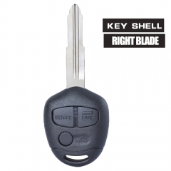 Top Quality Remote Key Shell 3 Button for Mitsubishi Lancer EX Right Blade