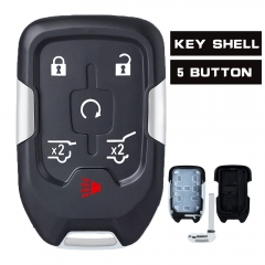 Smart Remote Smart Key Case Shell 6 Button for Chevrolet Suburban Tahoe HYQ1AA