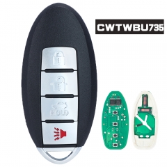 CWTWBU735 / CWTWBU618  Remote Control Car Smart Key 315MHz 4 Button Fob for Infiniti M35 M45 2006 2007 2008 20009 2010 4B