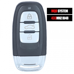 MQB 434MHz ID48 Smart Remote Key 3 Buttons Fob for Audi A1 A3 Q3L Q2L