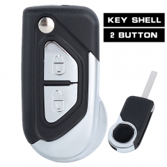 High Quality Replacement Folding Flip Key Remote Key Shell Case 2 Button for Citroen C3 DS3 VA2 Blade
