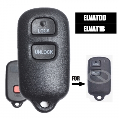 ELVATDD / ELVAT1B Remote Key 433MHz fob for Toyota Tundra Tacoma RAV4 Camry