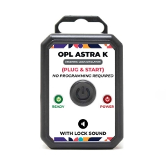 for Opel Vauxhall Astra K Steering Lock Emulator Simulator With Lock Sound Plug and Start
