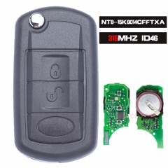 Replacement Remote key Fob 315MHz PCF7941 for Land Rover LR3 Range Rover Sport 2005-2009
