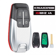 FCCID: KR5A2C978066 Smart Remote Key FOB 434MHZ 4A Chip for Ferrari 458 588 488GTB LaFerrari 2014-2020