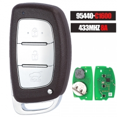 Aftermarket 95440-C1600 Smart Remote Key 3 Button 433MHz 8A Chip for Hyundai Sonata 2018+ FCCID: CCAL14LP0120T2