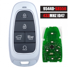 95440-S8550 Smart Keyless Remote Key 434MHz ID47 Fob for Hyundai Palisade 2022 FCC ID: TQ8-F08-4F27