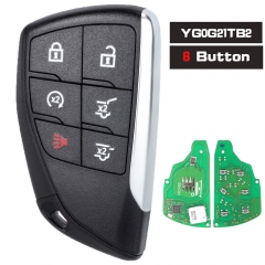FCCID: YG0G21TB2 PN: 13541567 Smart Remote Key 433MHz 6 Button Fob for GMC Yukon XL Denali Chevrolet Suburban Tahoe 2021 2022