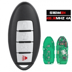 P/N: S180144324 Smart Remote Car Key Fob 433.92MHz 4A for Nissan Maxima