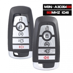 M3N-A3C054339, 164-R8324 902MHz ID49 Fob Smart Remote Key 5 Button for Ford Mustang  Explorer 2022 2023