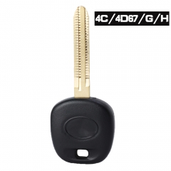 OEM Transponder Key G / 4D67 / 4C / H Chip for Toyota Highlander Land Cruiser Camry 4Runner Rav4 2009-2019  Uncut TOY44G