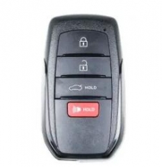 P/N: 8990H-12350, FCCID: HYQ14FBW 3 Button 312/314.3MHz Smart Remote Key Fob for Toyota Corolla 2023