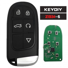 KEYDIY KD ZB34-5 Universal Smart Remotes Key ZB Series for KD-X2 KD-MAX URG200 Mini KD Programmer