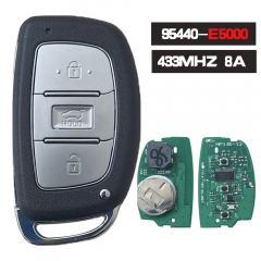 95440-E5000 Smart Remote Key 433MHz 8A Chip Fob 3 Button for Hyundai Sonata 2015+