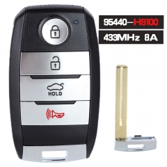 PN: 95440-H9100,  SYEC3F0B1611 Smart Remote Key Fob 433MHz 8A Chip for Kia Rio 2018-2021