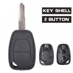 Remote Key Shell 2 Button for Renault Traffic Master Vivaro 206