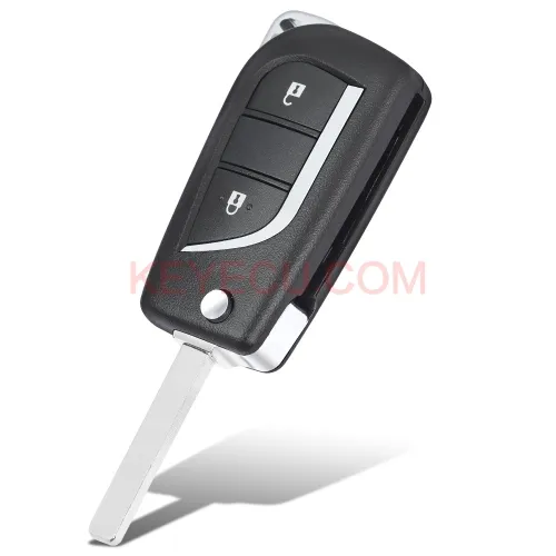 P/N: 890700D330 , 89070-0D330 Flip Remote Key 433MHz H Chip 2 Button for Toyota Aygo Yaris 2014 2015 2016 Fob P/N: 890700D330 , 89070-0D330 Flip Remote Key 433MHz H Chip 2 Button for Toyota Aygo Yaris 2014 2015 2016 Fob