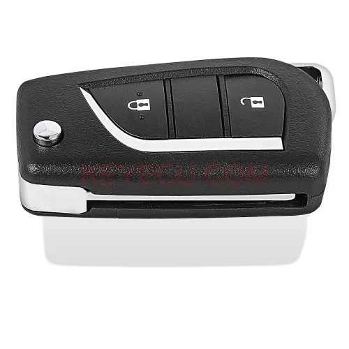P/N: 890700D330 , 89070-0D330 Flip Remote Key 433MHz H Chip 2 Button for Toyota Aygo Yaris 2014 2015 2016 Fob P/N: 890700D330 , 89070-0D330 Flip Remote Key 433MHz H Chip 2 Button for Toyota Aygo Yaris 2014 2015 2016 Fob
