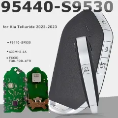 P/N: 95440-S9530 Smart Remote Key FOB 4 Buttons ID47 433MHz Keyless Go for Kia Telluride 2023
