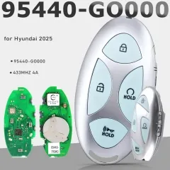 95440-GO000 Smart Remote Key 6 Buttons 433MHz 4A Fob Keyless Go for Hyundai Ioniq 9 2026