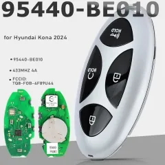 95440-BE010 Smart Remote Key 4+1 Buttons 433MHz 4A Fob Keyless Go for Hyundai Kona 2024