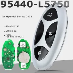 95440-L5750 for Hyundai Sonata 2024 Smart Remote Key 3+1 Buttons 433MHz 4A Keyless Go